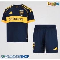 Maglie da calcio Boca Juniors Prima Maglia Bambino 2025-26 Manica Corta + Pantaloni corti)